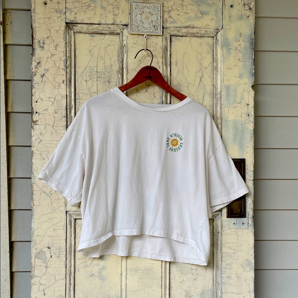 (L) Women's Graphic White Tee O'Neill Surf Company